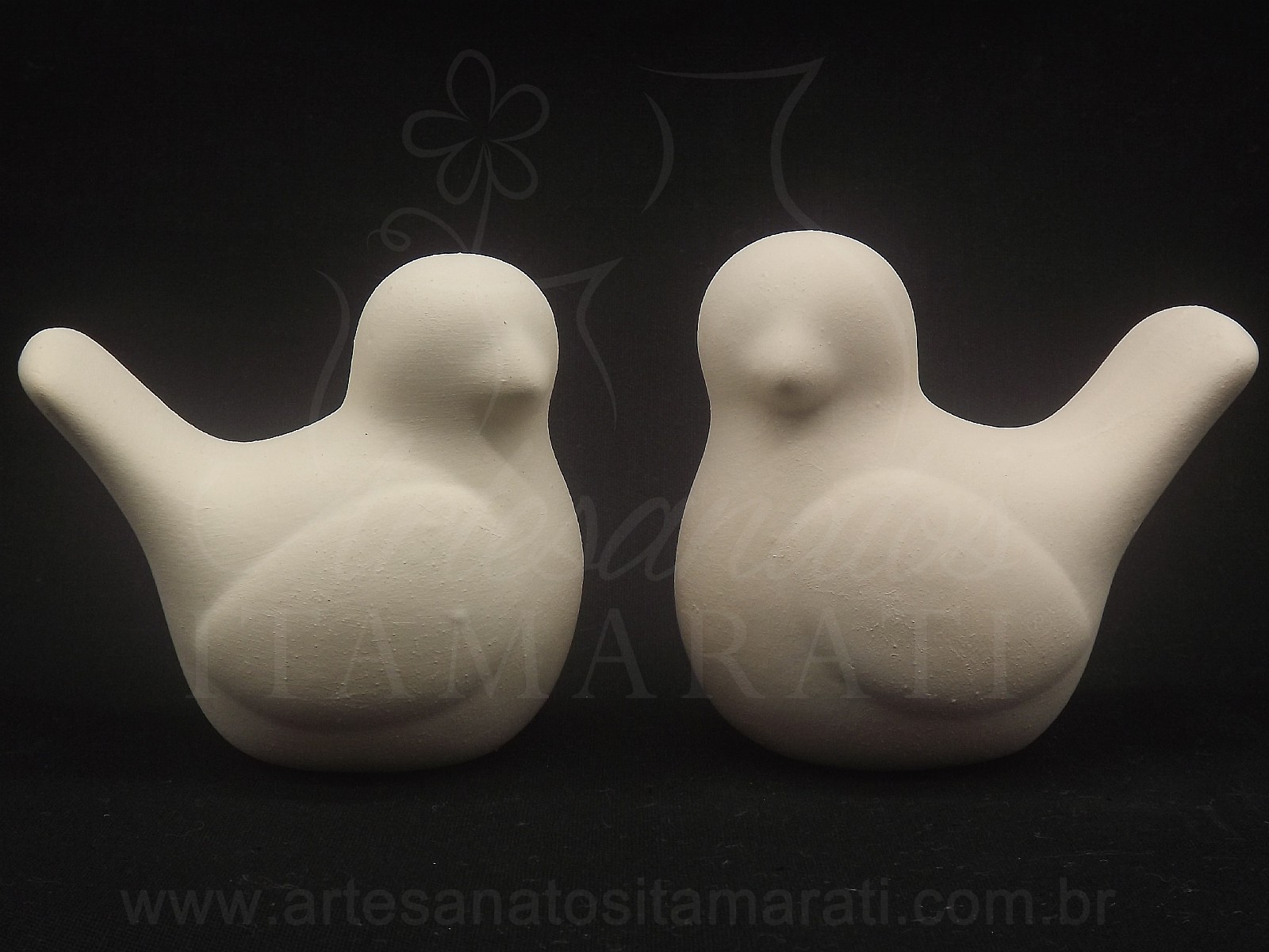 Casal Passarinho Estilizado